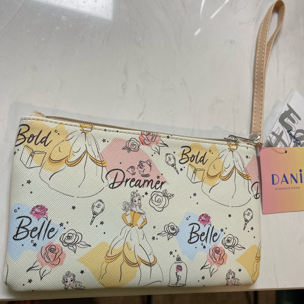 Disney Beauty and the Beast Belle wristlet